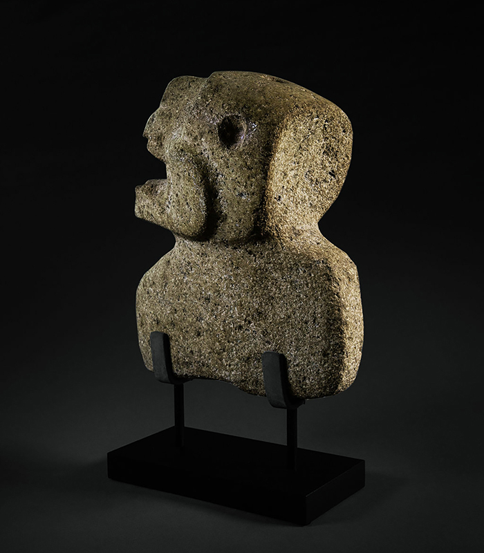 Maya Stone Hacha in the form of a Jaguar Head 6