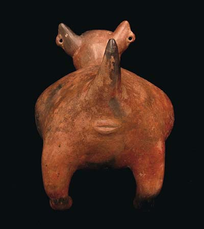 Colima Barking Action Dog, Ancient West Mexico Pre-Columbian Art