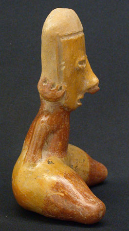 Chinesco Seated Female Figure, Ancient West Mexico Pre-Columbian Art