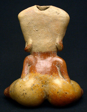 Chinesco Seated Female Figure, Ancient West Mexico Pre-Columbian Art