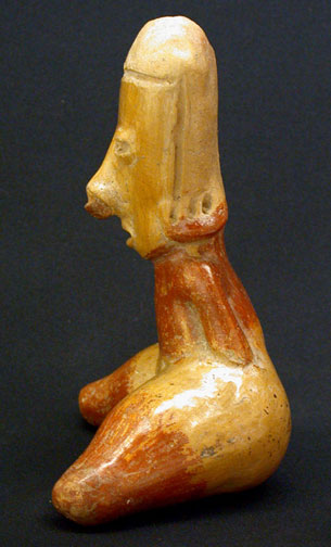 Chinesco Seated Female Figure, Ancient West Mexico Pre-Columbian Art