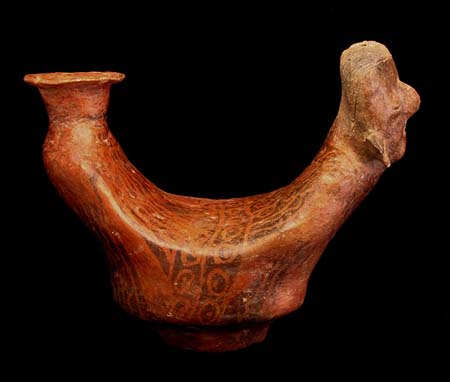 Colima Barking Action Dog, Ancient West Mexico Pre-Columbian Art