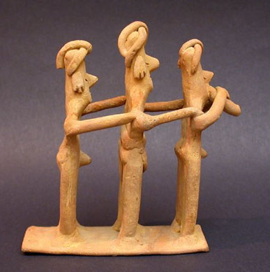 Colima Anecdotal Dance Group, Ancient West Mexico Pre-Columbian Art