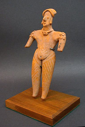 Colima Painted Lady, Ancient West Mexico Pre-Columbian Art