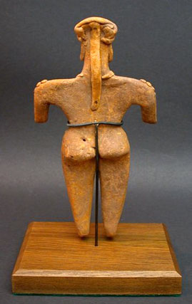 Colima Painted Lady, Ancient West Mexico Pre-Columbian Art