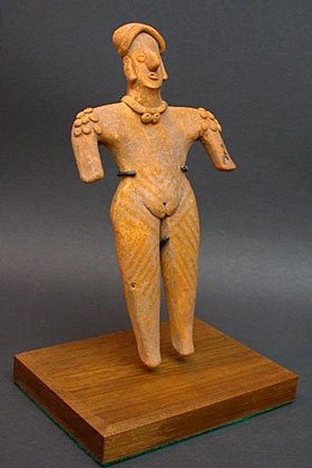 Colima Painted Lady, Ancient West Mexico Pre-Columbian Art