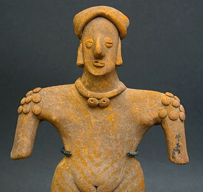 Colima Painted Lady, Ancient West Mexico Pre-Columbian Art