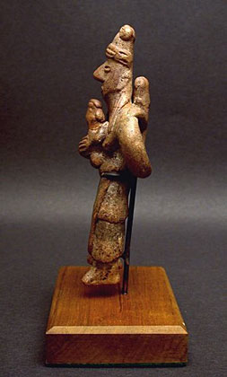 Colima Mother and Two Children, Ancient West Mexico Pre-Columbian Art