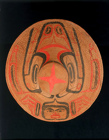 Northwest Coast Basketry Hat, Pacific Northwest Coast Native American Indian Art