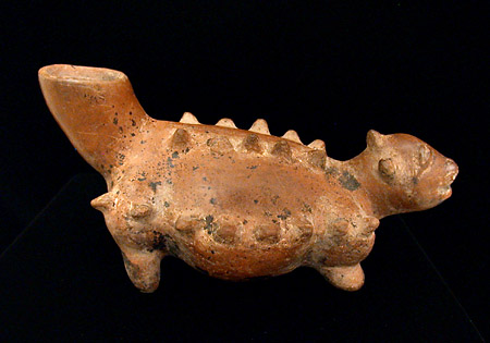 Colima Horned Toad, Ancient West Mexico Pre-Columbian Art