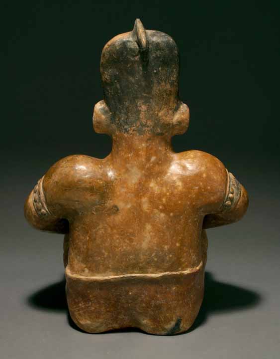 Anthropos Gallery - Jalisco Seated Wrestler Figure, Ameca style, Pre-Columbian Art