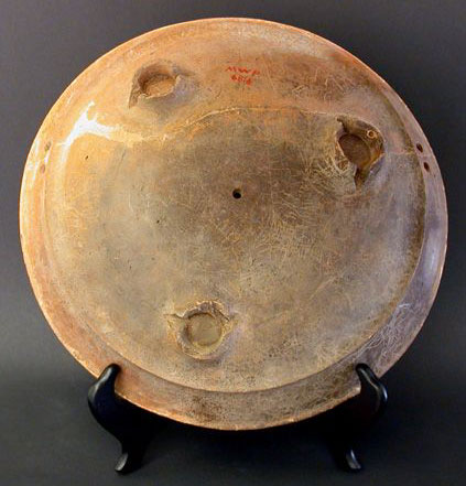 Mayan Polychrome Plate, Pre-Columbian Art