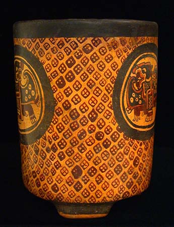 Mayan Bat Effigy Vase, Ancient West Mexico Pre-Columbian Art