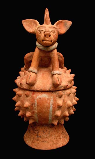 Mayan Effigy Vessel, Ancient West Mexico Pre-Columbian Art
