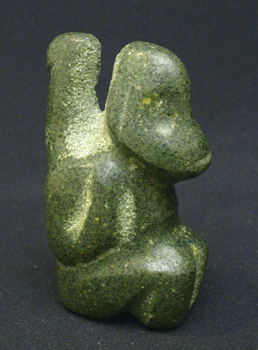 Mezcala Greenstone Monkey, Ancient West Mexico Pre-Columbian Art