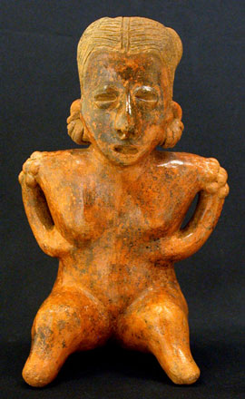 Nayarit Female Figure, Ancient West Mexico Pre-Columbian Art