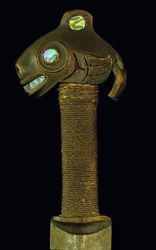 Tlingit Fighting Knife, Pacific Northwest Coast Native American Indian Art