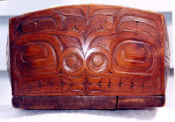Tsimshian Carved Bowl, Pacific Northwest Coast Native American Indian Art