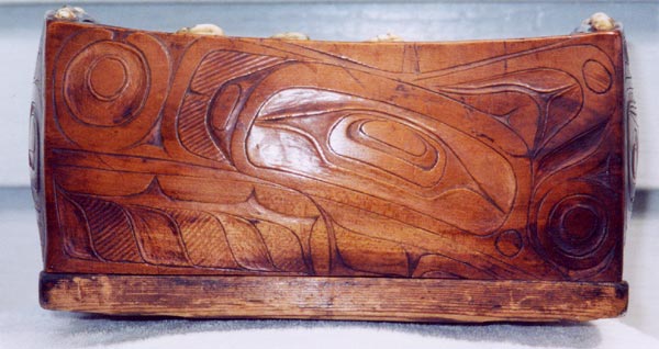 Tsimshian Carved Bowl, Pacific Northwest Coast Native American Indian Art