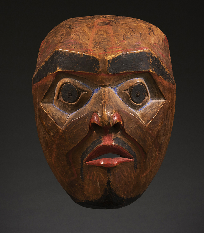 CEREMONIAL MASK, BELLA COOLA/ BELLA BELLA 9
