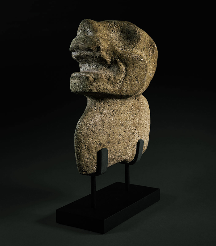 Maya Stone Hacha in the form of a Jaguar Head 3