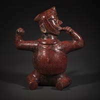 Shaman guardian Precolumbian art for sale